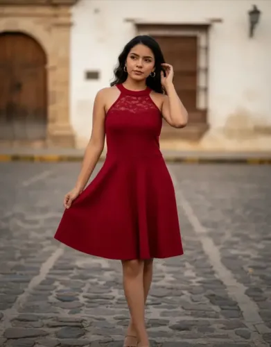 Vestido Rodado Nicole G