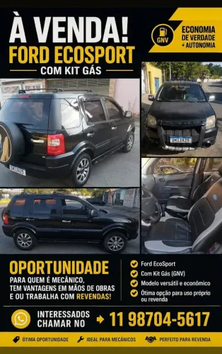 Ford Ecosport XLS 1.6/ 1.6 Flex 8V 5P 2004