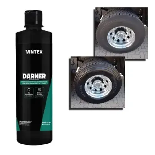 DARKER 500ml VINTEX - Pretinho de Pneus