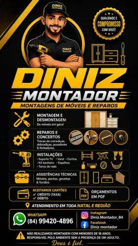 Montagem/reparos & concertos/ assistências técnicas