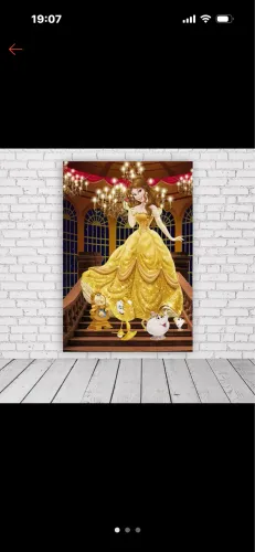 Painel decoração kpop e bela e a fera 