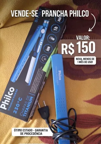 Prancha Philco