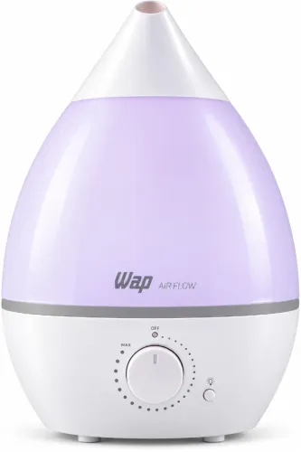 WAP Umidificador de Ar AIR FLOW com Luminária e Difusor de Arom