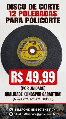 Disco de corte