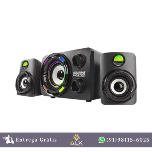 Caixa de Som Subwoofer Gamer Kmex- Ss-9800 *ENTREGA GRÁTIS*