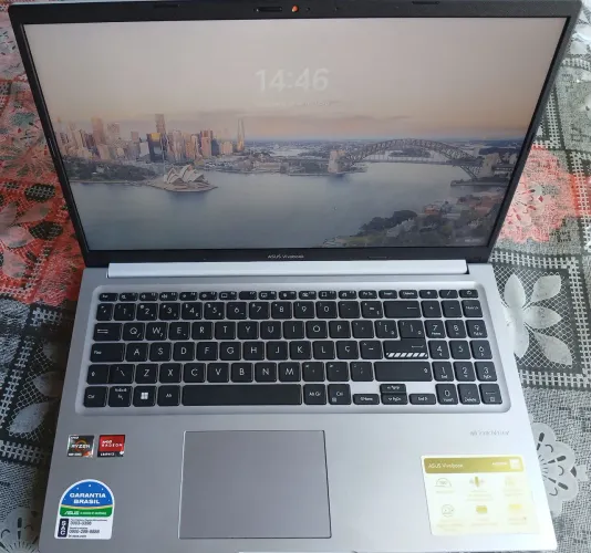 Notebook ASUS VivoBook Ryzen 5 4600H, 8GB RAM e 240gb SSD NVMe