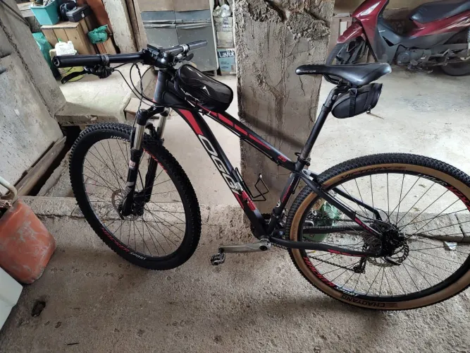 Vendo bicicleta aro 29 TD Shimano, freio a disco hidráulico, pneu novos