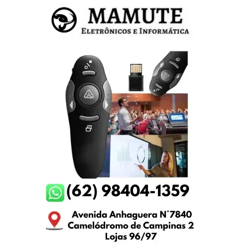 Apresentador Passador De Slides Laser Power Point Wireless