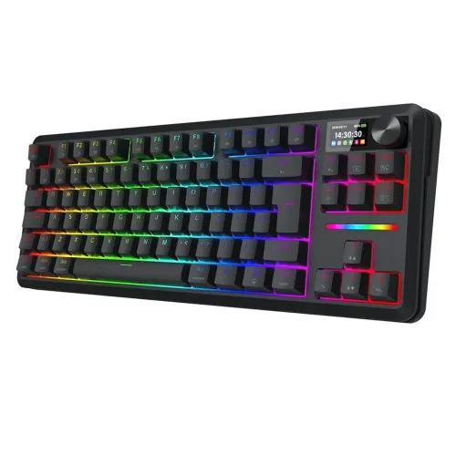 TECLADO MECANICO REDRAGON WILDSLASH LCD PRO RGB