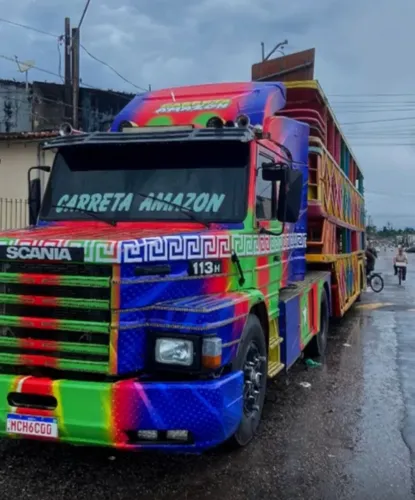 CARRETA FURACÃO  COMPLETA C/ REBOQUE JUNTO.