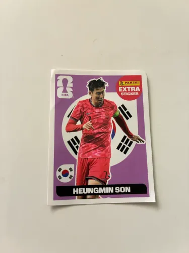 Figurinha Legend Heungmin Son Original Panini Copa do Mundo 2026