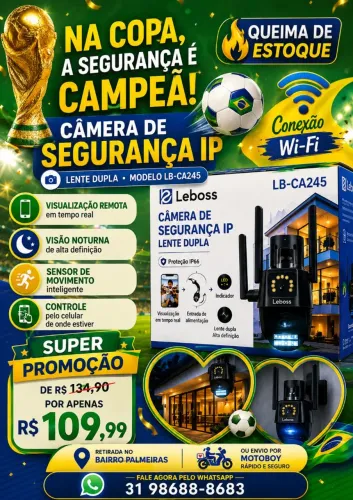 Vendo Câmera de Segurança para sua residência 