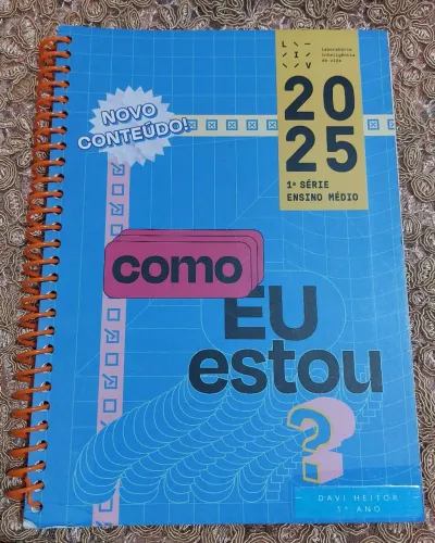Livro LIV 1° ANO Ensino Médio ( Laboratório Inteligência de vida).