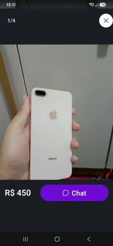 Iphone 8 plus retirada de peças