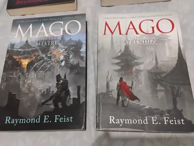 Coleção Saga Mago Aprendiz - Livros de Fantasia - Literatura Fantástica v.1 e v.2