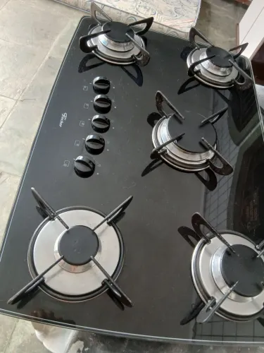Fogão cooktop Fischer 5 bocas automático. Em ótimo estado.