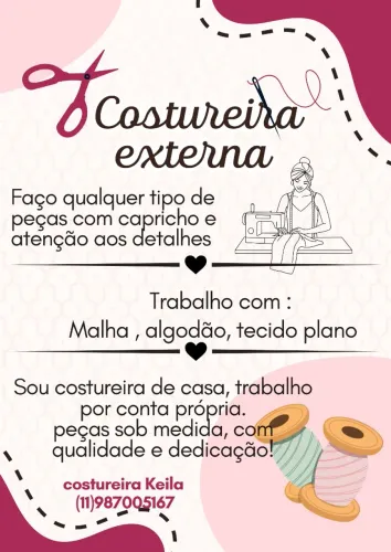 Costureira de roupas
