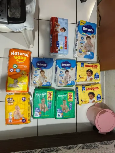 FRALDA DESCARTÁVEIS NOVAS TAMANHO G TODAS