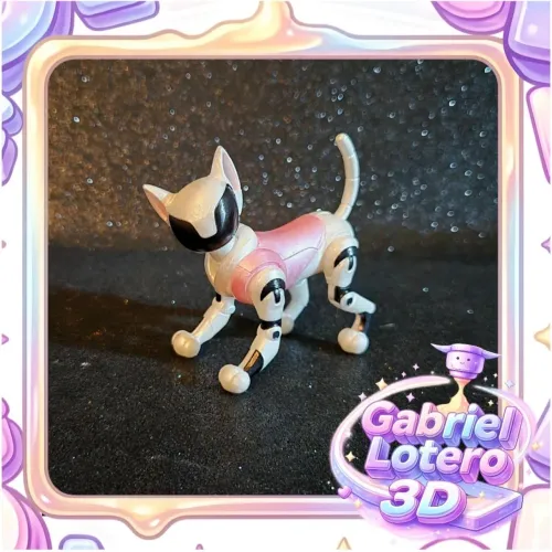 Pet Gato Robô Barbie Yoon Ahn Prototype 001 - impressão 3D