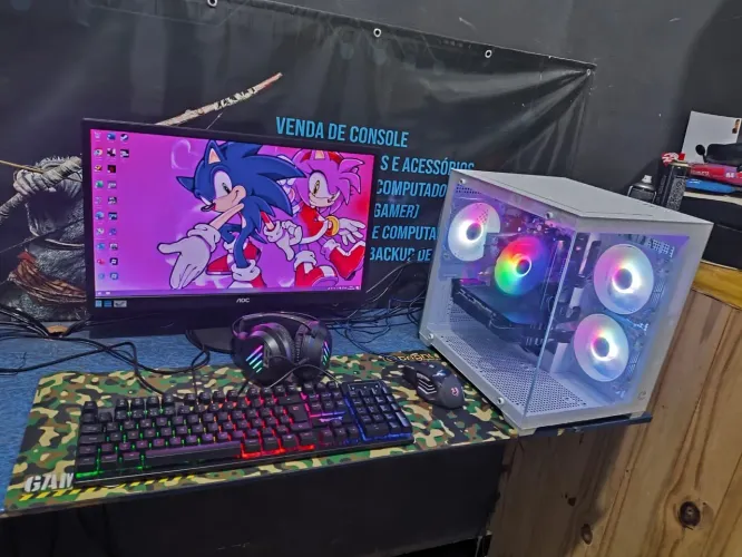 Pc Gamer pra rodar tudo/ até 12x No Cartão