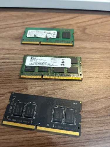Memória ram DDR4 notebook 12gb (3x4gb)