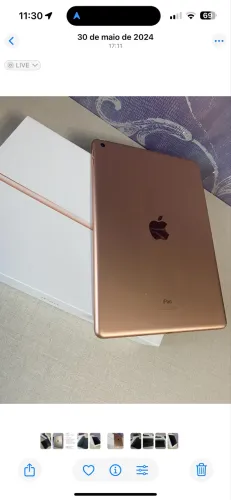 Ipad 8ª geração Wi-Fi 32 GB Rosê