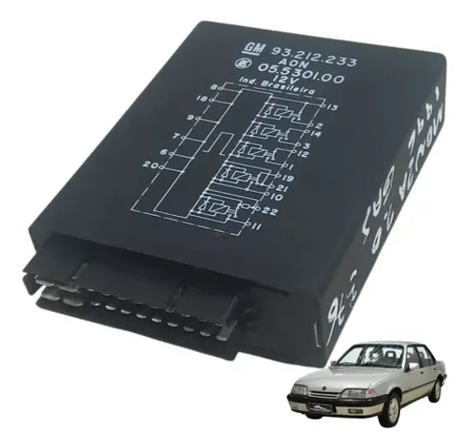 Módulo Central Rele Gm Gls Luzes Kadett Monza 1996