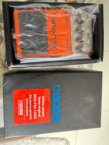 BOSS Distorção DS-1X | Pedal de efeito de guitarra avançado alimentado pela tecnologia MDP
