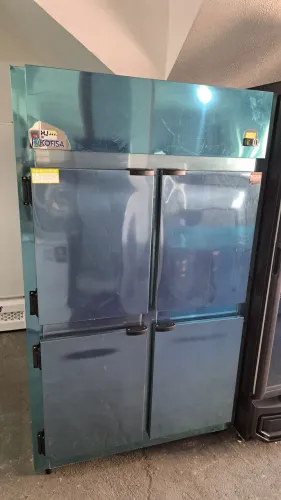 Ac geladeira comercial 4 portas inox