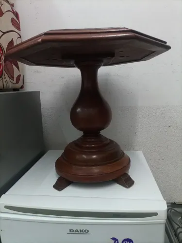 Mesa de centro antigo cerejeira 65 x 56