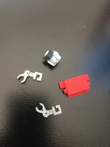 Peças de reposição em resina 3D.