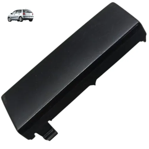 Acabamento Inferior Esquerdo Painel Vw Polo 2007 2008 2009 Preto Moldado