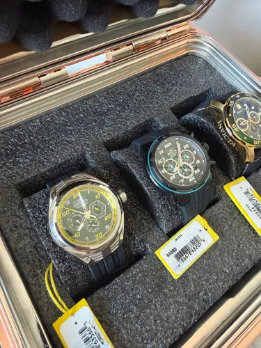Invicta Originais R$1.299 (em média) - com 5 anos de garantia!