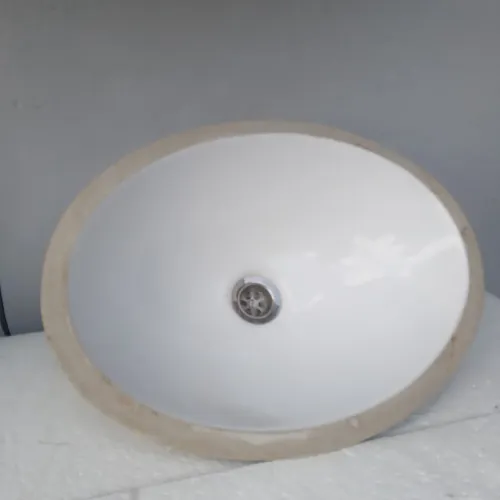 Cuba de embutir oval Roca.  37 X 26