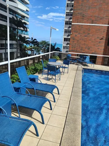 Ap Mobiliado 2 Suítes 50m Beira Mar
