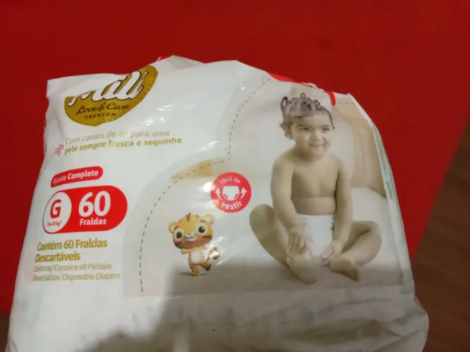 Fralda Mili shortinho