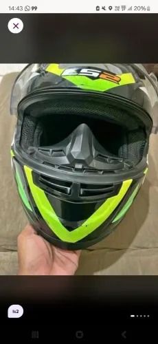 Capacete ls2 tamanho 58