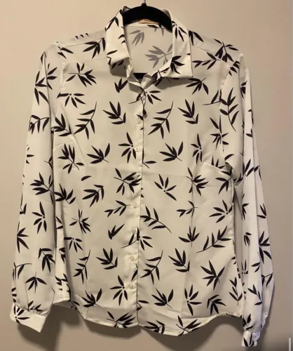 Camisa Social feminina com manga longa