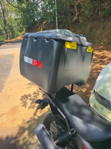 Baú ICbras 140 litros + Suporte Chapam CG 24/25