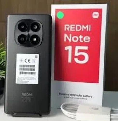 Redmi Note 15 4g 256 gb Preto