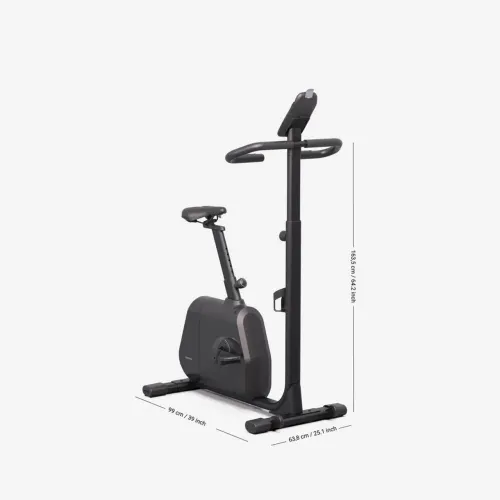 Bicicleta Ergométrica EB520 Domyos Preta