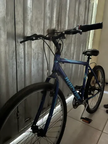 Bicicleta com marcha
