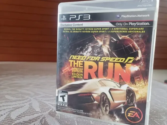 JOGO PS3 NEED FOR SPEED THE RUN