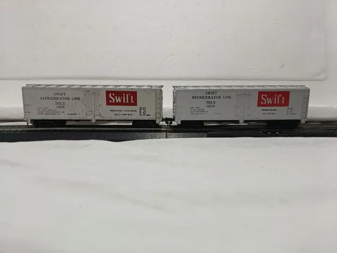 Vagões Swift importados escala HO.