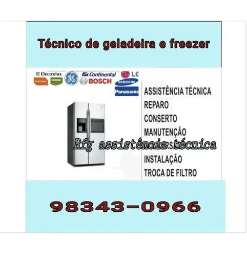 Técnico de geladeira e freezer 24Horas 