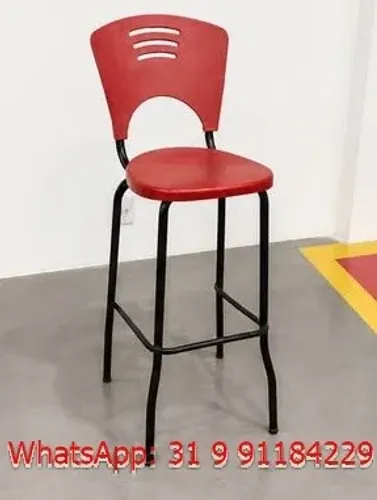 Banquetas altas Novas Cor Vermelha 70cm do assento ao chão Frete grátis para BH