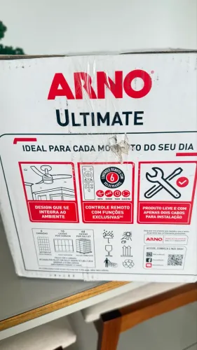 Vendo Ventilador Arno Ultimate novo na caixa,nunca Utilizado