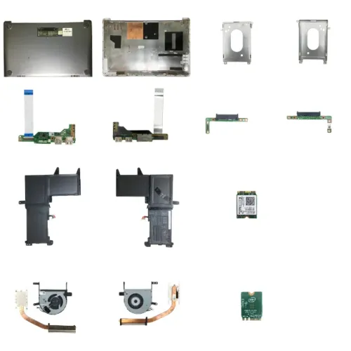 Kit Peças ASUS X510UA Completo - WiFi + Cooler + Bateria + USB