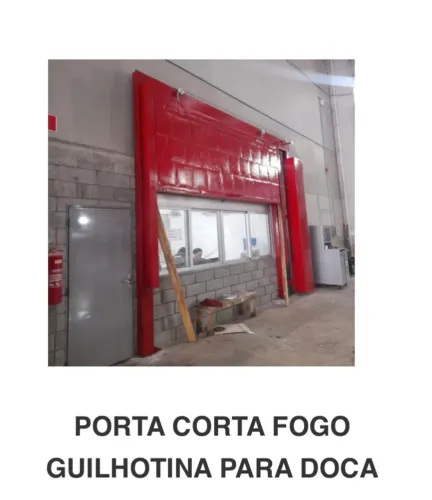 Portas para galpões - Portas corta fogo P240