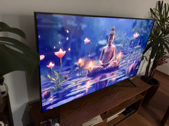 Tv Samsung 55 polegadas semi nova na caixa